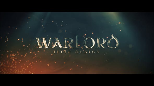 Videohive Warlord Title Design
