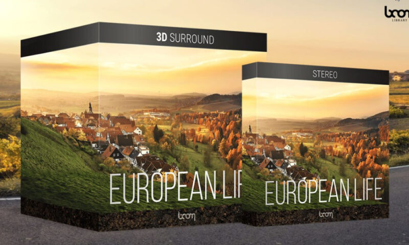 Boom Library European Life Stereo & 3D Surround