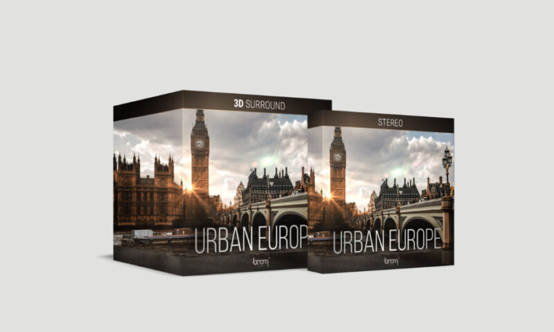Boom Library – Urban Europe 3D Surround & Stereo Editions