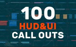 Videohive 100 HUD UI Call Outs
