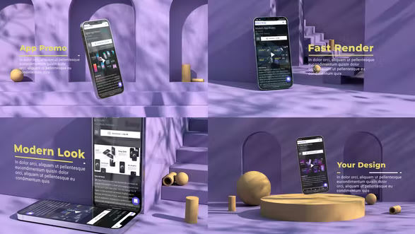Videohive 3D App Promo