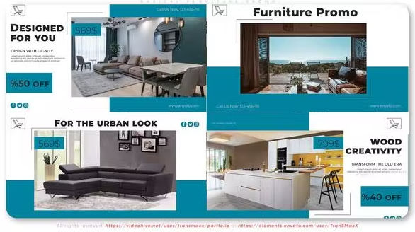 Videohive Basic Furniture Promo