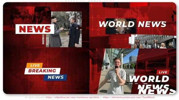 Videohive Breaking World News