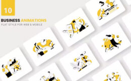 Videohive Business Technology Animations - Flat Concept