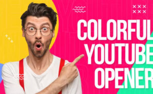 Videohive Colorful Youtube Opener
