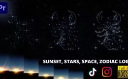 Videohive Dream Constellation - Space Logo Reveal | Premiere Pro