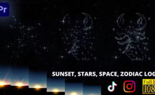 Videohive Dream Constellation – Space Logo Reveal | Premiere Pro