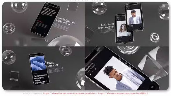 Videohive Glass App Promo