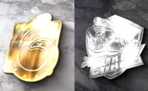 Videohive Gold – Metal Logo Reveal