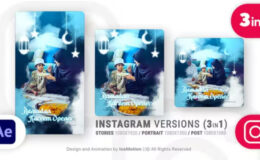 Videohive Instagram Ramadan Kareem Intro || Ramadan Opener (3 in 1)