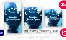 Videohive Instagram Ramadan Kareem Intro || Ramadan Opener Titles (3 in 1)