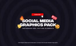 Videohive Instagram & Youtube Elements | Social Media Pack