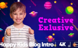 Videohive Kids Blog Intro