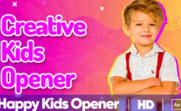 Videohive Kids Vlog Opener