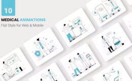 Videohive Medical Health Animations - Flat Concept