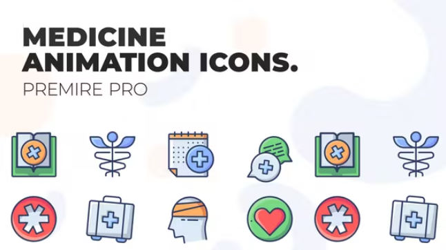 Videohive Medicine – MOGRT UI Icons