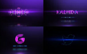 Videohive Neon Kaleida Logo Reveal