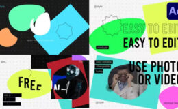 Videohive Neon Typography Slideshow for After Effects