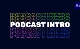 Videohive Podcast Intro