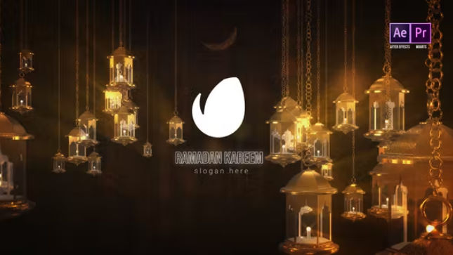Videohive Ramadan Logo Reveal