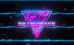Videohive Retrowave Logo