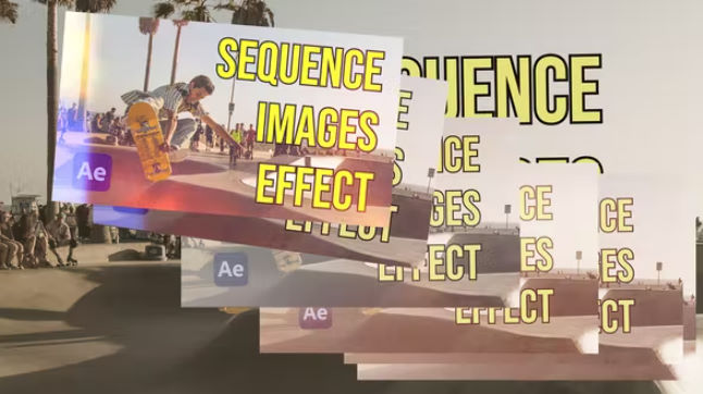 Videohive Sequence Images Effect for AE