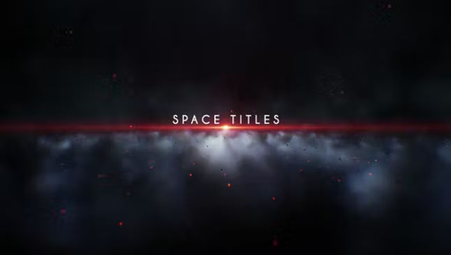 Download Space Titles – Videohive