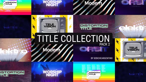 Videohive Title Collection Pack 2