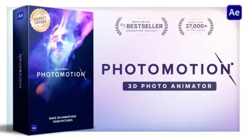 Videohive Photomotion ® - 3D Photo Animator (6 in 1) cover preview