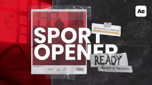Videohive Action Sport Opener for After Effects