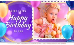 Videohive Anny Birthday Celebration Slideshow