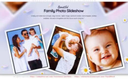 Videohive Beautiful Family Photo Slideshow
