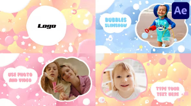 Videohive Bubble Slideshow | After Effects