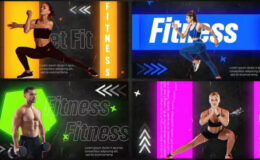 Videohive Burn Fitness And Sports Slideshow