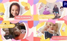 Videohive Cartoon Kids Slideshow | Premiere Pro MOGRT