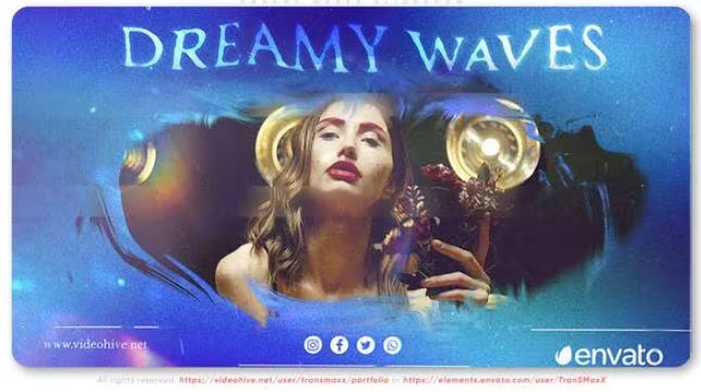 Videohive Dreamy Waves Slideshow