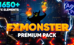 Videohive FX MONSTER – Premium Pack [1650+ 2D FX Elements]