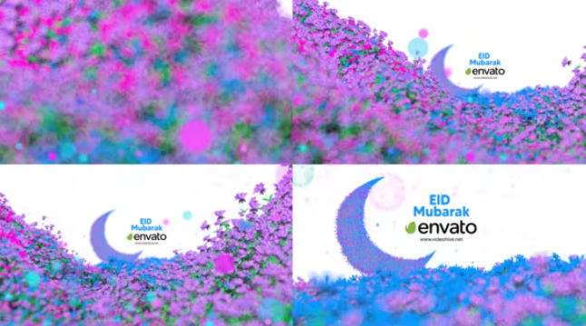 Videohive Flower Field Ramadan & Eid Opener