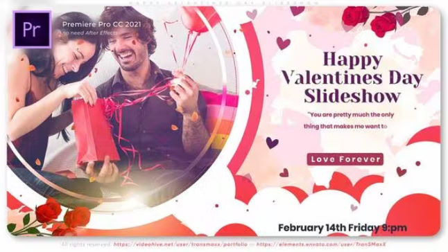Videohive Happy Valentines Day Slideshow