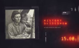 Videohive History Slideshow