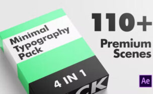 Videohive Minimal Typography Pack