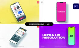 Videohive Phone Mockup - Package 01 - For Premiere Pro