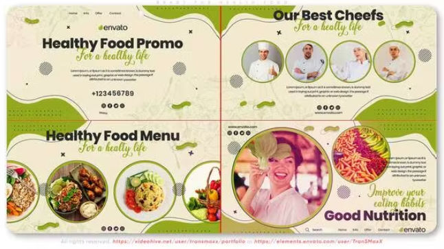 Videohive Ready For Health Food