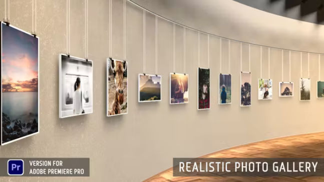 Videohive Realistic 3D Photo Gallery
