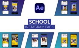 Videohive School Instagram Pack for After Effects
