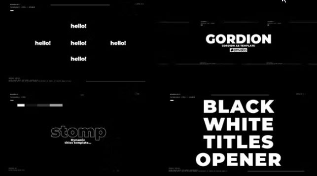 Videohive Titles Opener