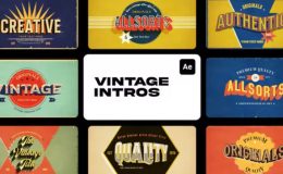 Videohive Vintage Intro Titles for After Effects