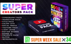 VideoHive Super Creators Pack