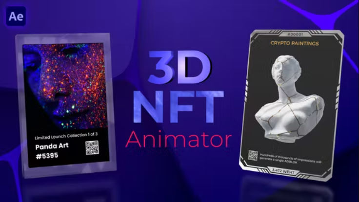 Videohive 3D NFT Animator