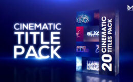 Videohive Cinematic title pack